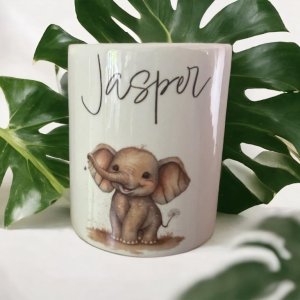 Personalised Safari Money Box