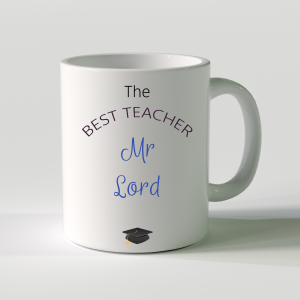 Personalised Best Teacher Mug